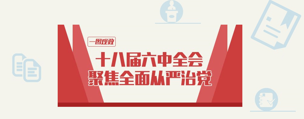 十八届六中全会：聚焦全面从严治党