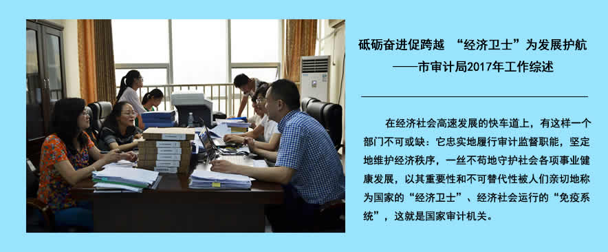 砥砺奋进促跨越 “经济卫士”为发展护航
