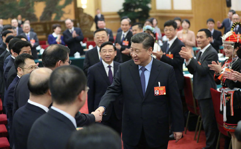 习近平参加福建代表团审议