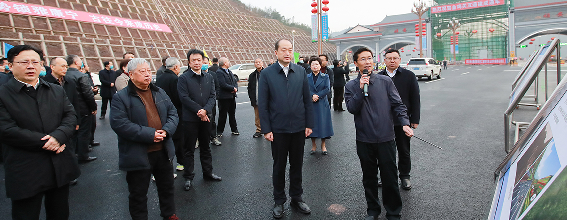 兰开驰率市四套班子领导调研市本级重大项目