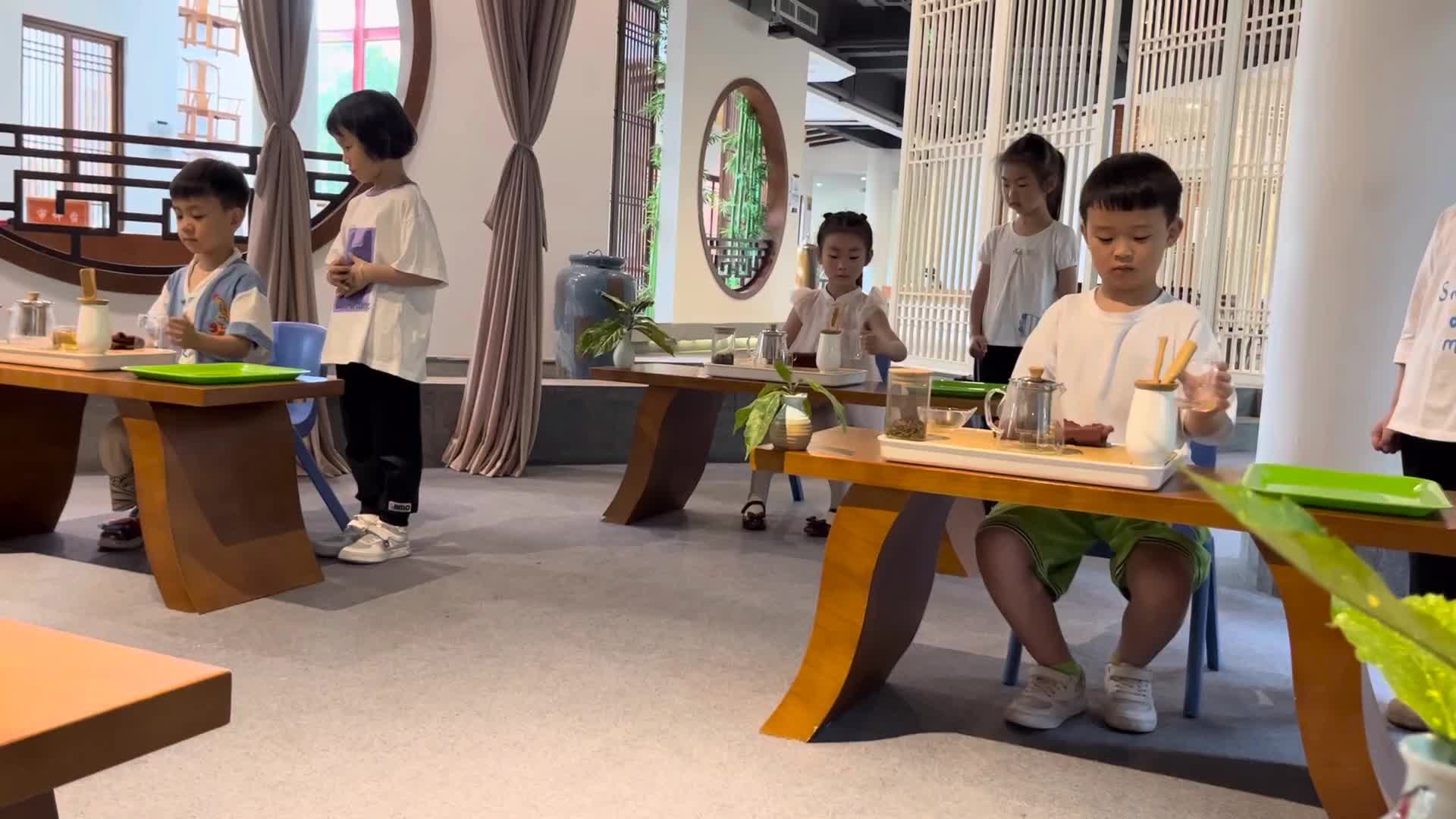 雅安市名山区第一幼儿园——茶艺展示